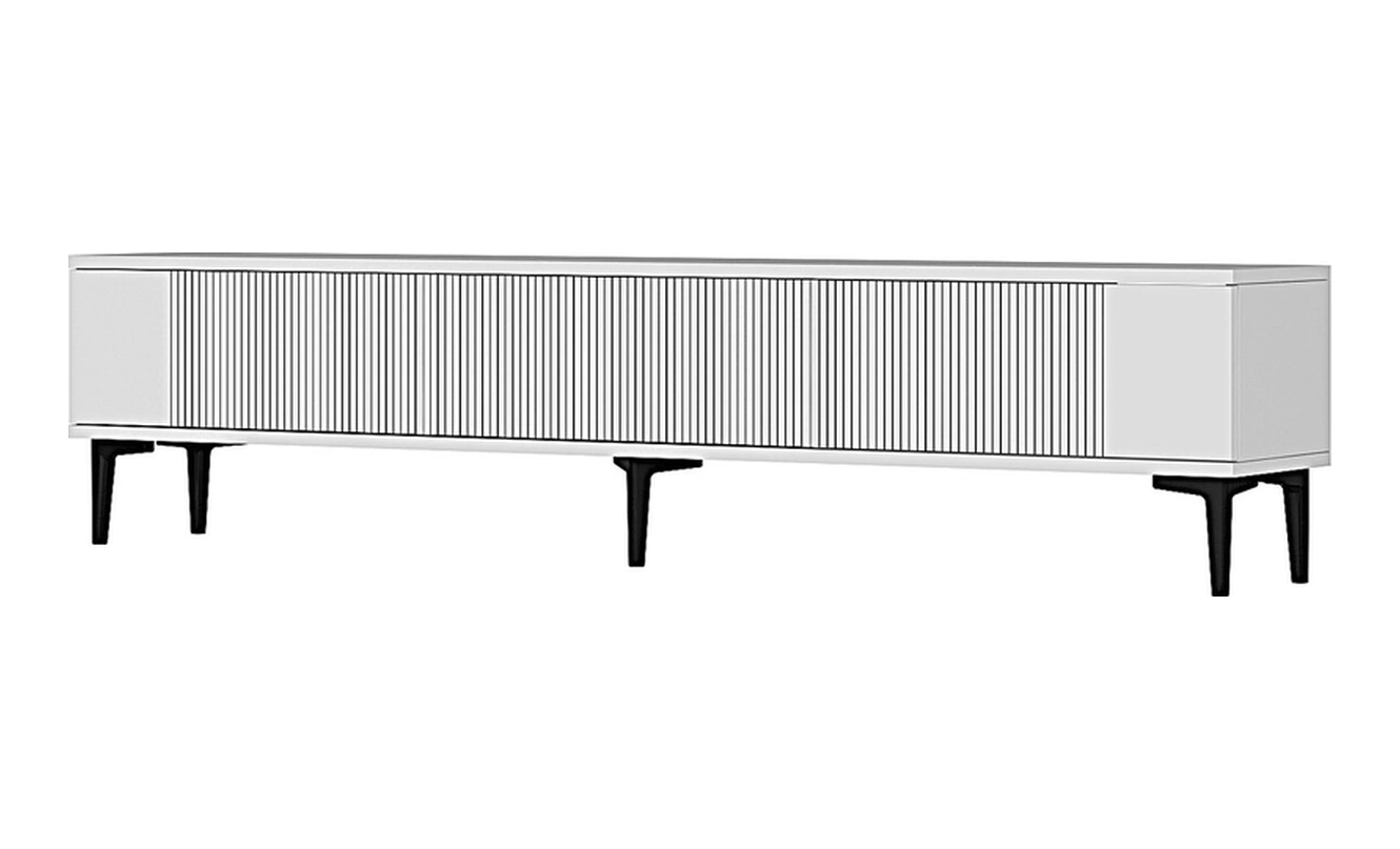 Tsa1803b - Corsa180 Tv Stand, Tv Sehpası Beyaz 180cm Beyaz