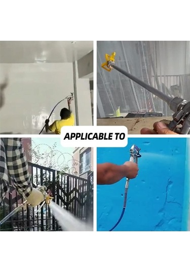 Ulzyvf Uçları Tersinir Sprey Seti, Nozulu Havasız Boya Adet Fa