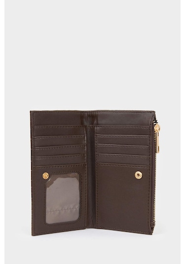 Defacto Kadın Suni Deri Cüzdan F6647axnsbn66 Kahve