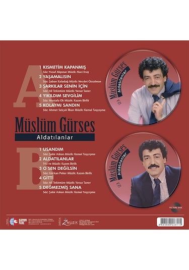 Müslüm Gürses - Aldatılanlar Picture Plak