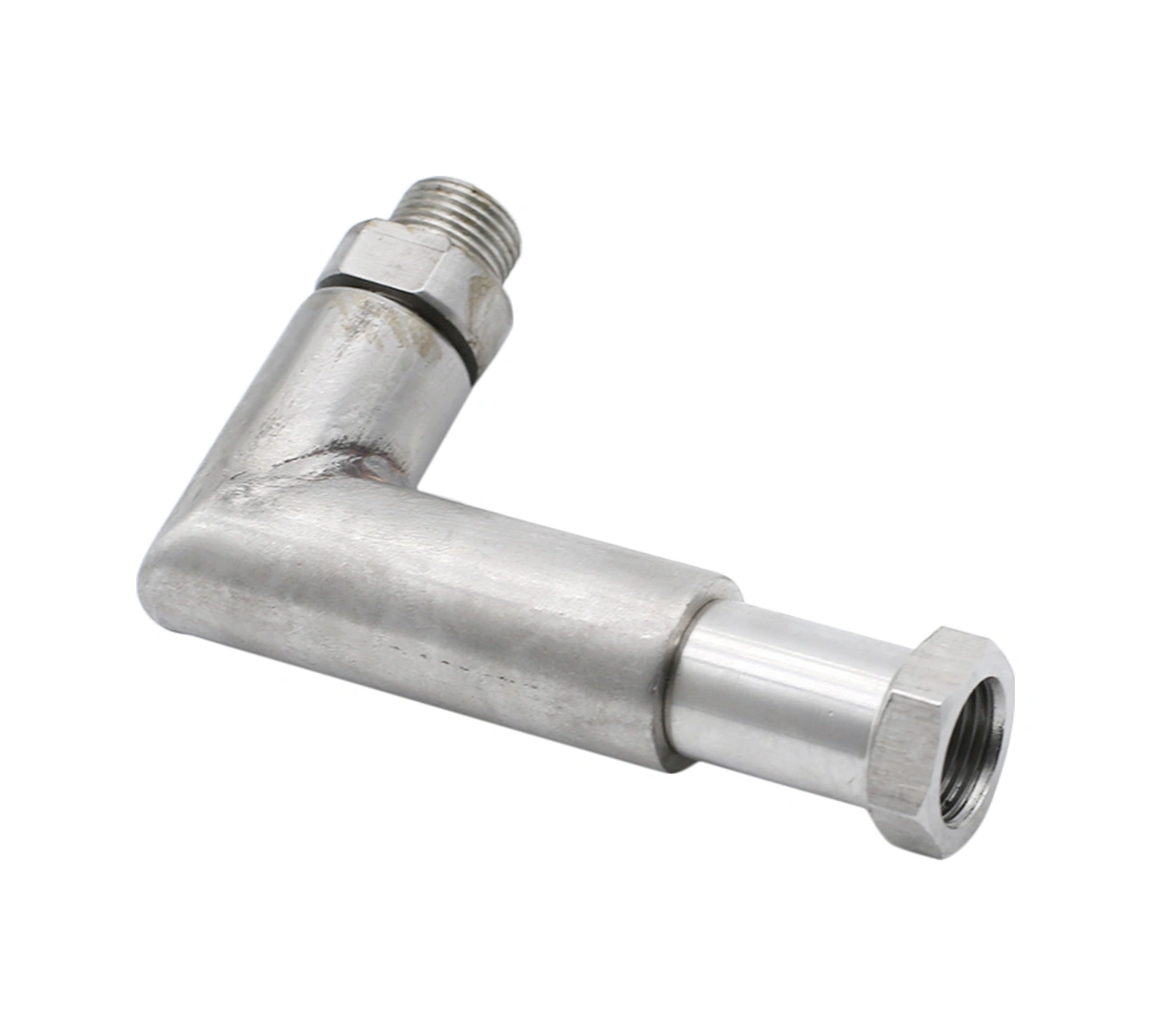 Moveevo Çelikten Zinc Kaplı 90 Derece Oksijen Sensörü Uzatıcı Bağlantı Parçası 1320-o2-extender