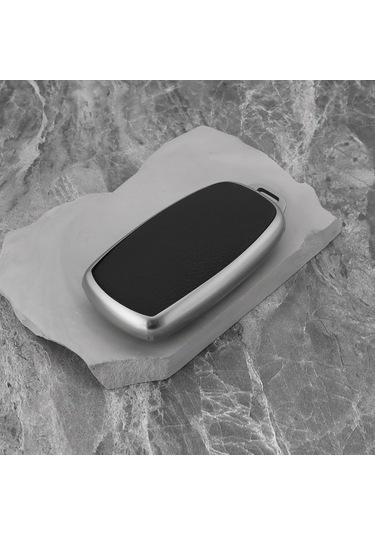 Youtek 奇瑞欧萌达5/瑞虎8 Pro/plus İçin Gümüş Renkli Yumuşak Tpu Akıllı Araba Anahtarı Kılıfı - 2 Adet, Koruyucu Ve Uzaktan Kumanda Koruması