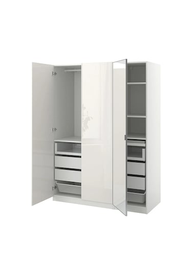 Ikea Çok Renkli Ferah Kapaklı Gardırop 150x60x201 Cm