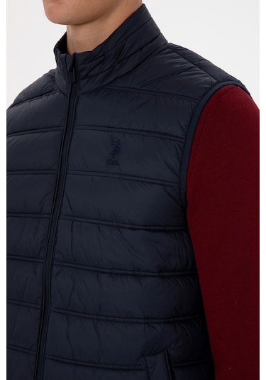 U.s. Polo Assn. Erkek Lacivert Yelek Dokuma 50310039-vr033 Lacivert