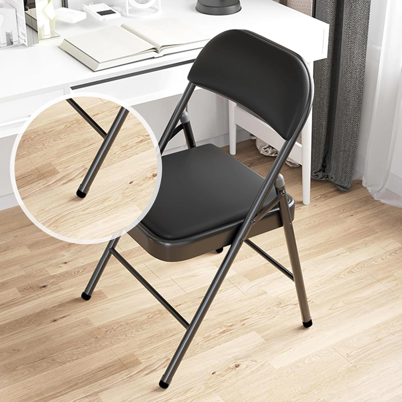 Yaleker 30 Adet 19mm Plastik Boru Ucu Kapakları - Metal Sandalyeler, Bahçe Mobilyaları İçin Kaydırma Koruyucuları