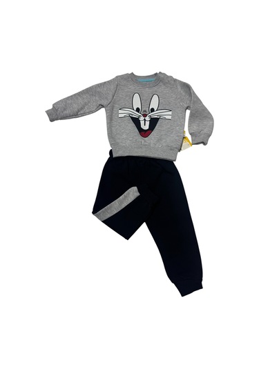 Kapşonlu Takım Gri