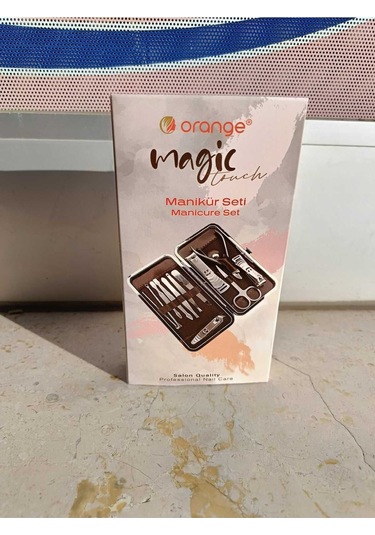 Orange Quality Professional Nail Care Manicure Set