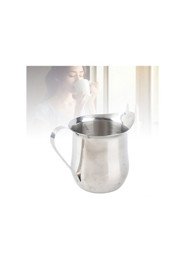 Dofolink Stainless Steel 240ml Süt Köpük Köşesi - Isıya Hızlı Tepki Verir, Temizliği Kolay, Latte Ve Cappuccino İçin Uygun Diğer