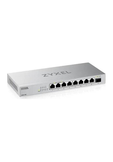 8port Xmg-108 2.5 Gigabit-1-sfp 10gbe Yönetilemez Switch Metal