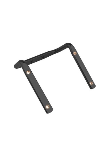 Novahub Siyah Entegre Şişe Kafesi Arka Anti-deformasyon Alüminyum Alaşımlı Korozyon Önleyici Çift Şişe Adaptörü Bisiklet İçin Siyah Siyah