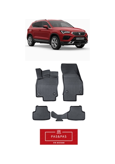 Seat Ateca 2024 Model 5d Havuzlu Paspas Seti
