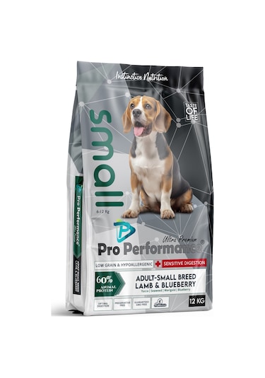 Pro Performance Kuzu Etli Küçük Irk Yetişkin Köpek Maması 12 KG