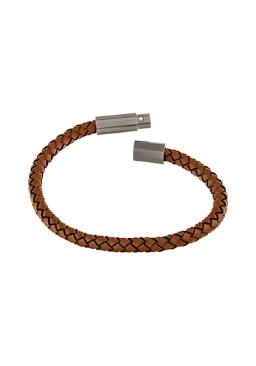 Calvin Klein Ckj35100046 Erkek Bileklik Kahverengi