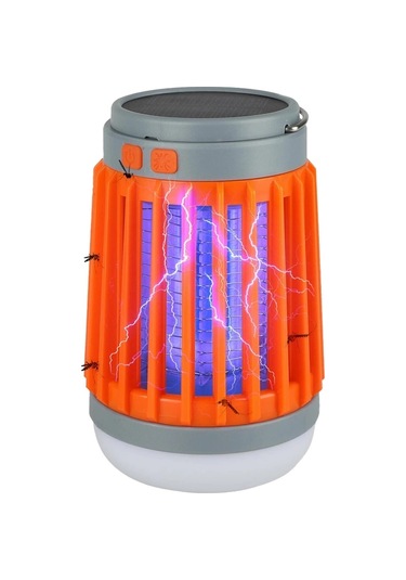 W851 Usbli Solar Sinek Öldürücü Özellikli 3ın1 Kamp Feneri Çok Renkli