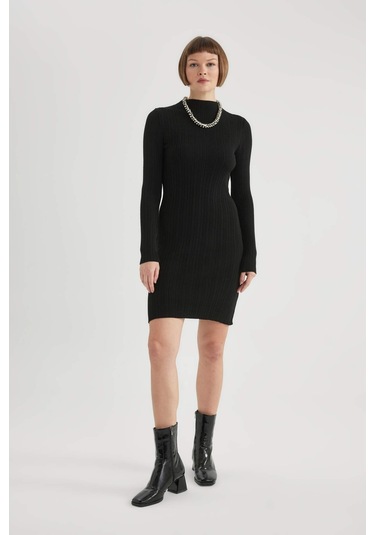 Defacto Fitted Elbise C1287ax23wnbk27