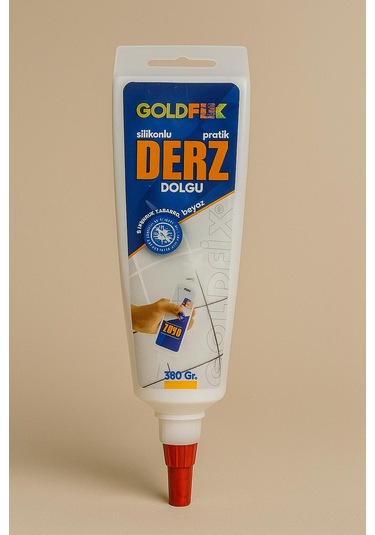 Silikonlu Hazır Derz Dolgu Tüp Beyaz 380 Gr 1