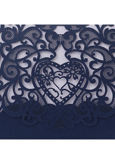 Novahub 20 Adet Aşk Desenli Davetiye Kartları, Davetiye Tutacakları Düğün Doğum Günü Partisi Yıldönümü İçin