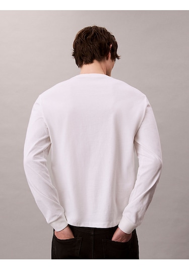 Erkek Beyaz T-shirt Beyaz