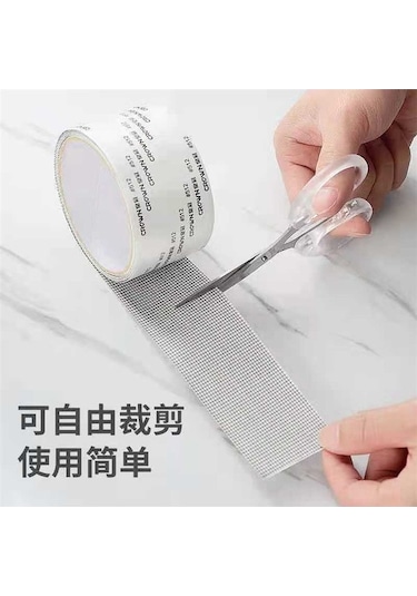 Besthome1 Ev Pencere Musluğu Onarımcı - Siyah, Zararsız Haşere Bariyer, Delik Kapama, Görünmez Yama, Kolay Uygulama, Dayanıklı