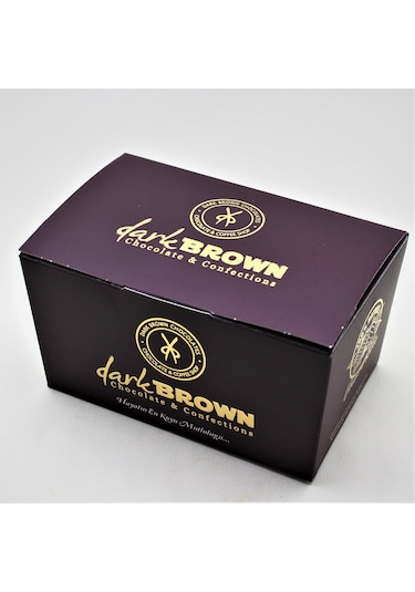 Dark Brown Bademli Çikolata Dolgulu Bitter ve Sütlü Draje 500 G