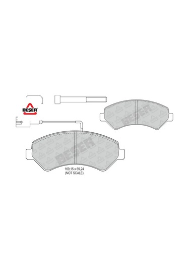 Ön Fren Balatasi 1 Fişli Aksesuarli Ducato-boxer Iii-jest 06-