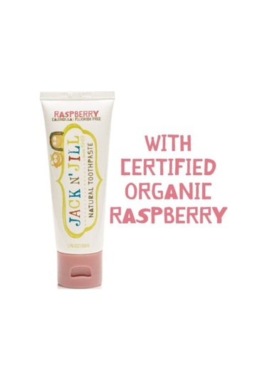 Jack N' Jill Doğal Diş Macunu Organik Ahududu Aromalı 50 Gr