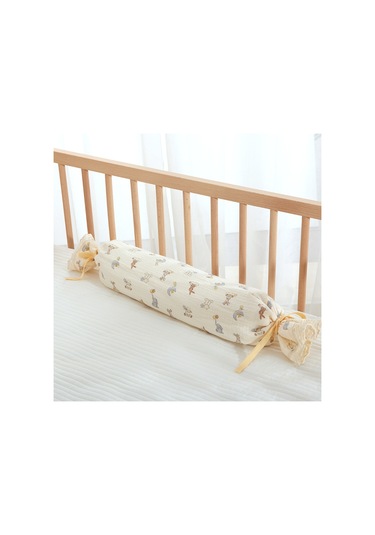 Şeker Silindir Yastık Bebek Boyun Yastığı Yumuşak Ve Güvenli No.29 Ekru