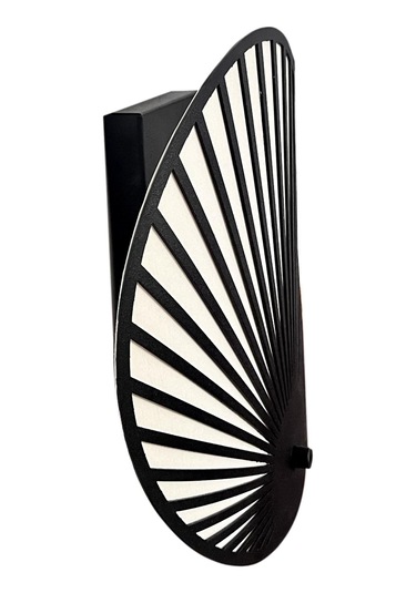 Siyah Boyalı Aplik Plc-1243-ap-1bsy Beyaz - Siyah