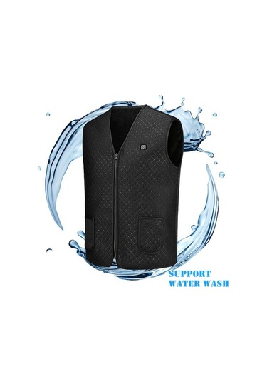 Ulzyvf Usb Isıtmalı 5 Bölgeli Elektrikli Isıtmalı Yelek - 3 Ayar Erkek/kadın Diğer