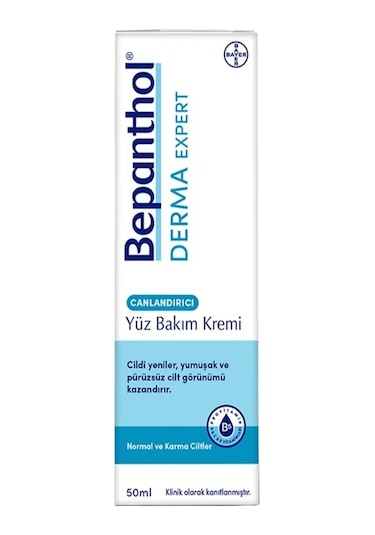 Bepanthol Derma Expert Canlandırıcı Yüz Bakım Kremi 50 Ml