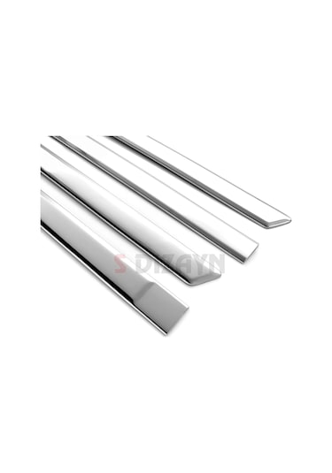 S-Dizayn Ford Fiesta Krom Yan Kapı Çıtası 4 Prç 2002-2006