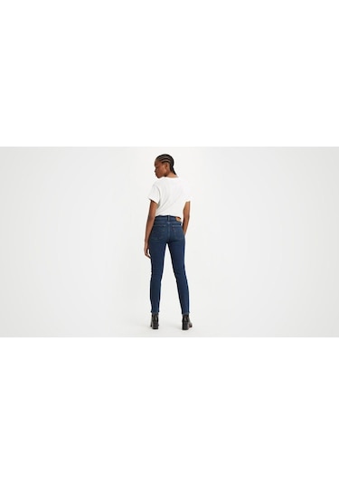 Levi's Rise Straight Kadın Jean Pantolon - Blue Swell-1595 Dark İndigo - Worn İn Levi's Rise Straight Kadın Jean Pantolon - Blue Swell-1595 Dark İndigo - Worn İn