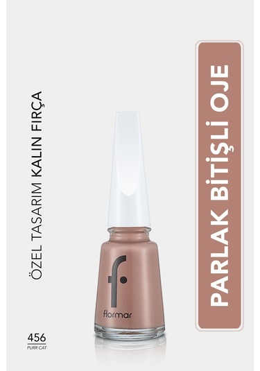 Flormar Nail Enamel Parlak Bitişli Oje 456