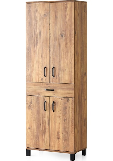 Ekonomik Mutfak Ofis Çok Amaçlı Dolap 60X40X180 (489945044)