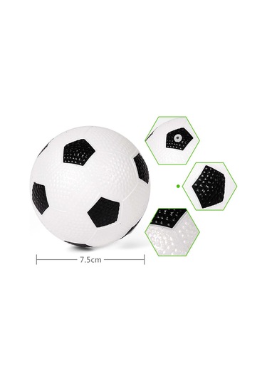 Homyl Çocuk Futbol Seti, Topu Ile Katlanabilir Ağı Uygulaması Beyaz