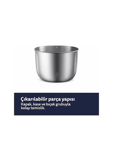 Morphy Richards MBC-FCB2E Çok Amaçlı 3 Kaseli Doğrayıcı
