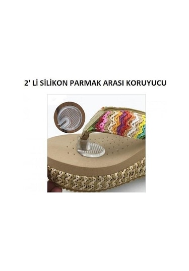 Bunyon Parmak Arası Terlik Koruyucu Silikon Ped Ayak Koruyucu