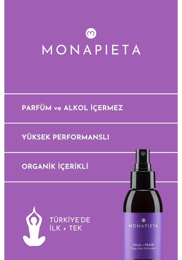 Monapieta Yoga Matı Temizleme Spreyi Ayak Spa Balmı 2 Li Set