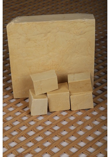 Şık Kalıp Kostiksiz Saf Orjinal El Yapımı Doğal Hakiki Zeytağlı Sabun 500 G