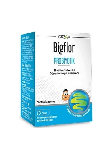 Orzax Bigflor Probiyotik 10 Saşe