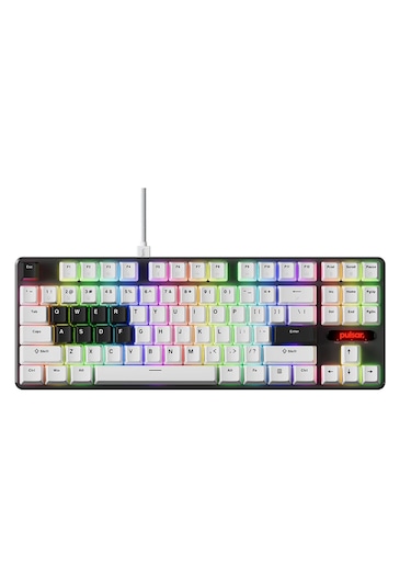 Pulsar PCMK2HE801W HE %80 TKL ANSI Hall Effect Manyetik Switch RGB Hotswap Mekanik Gaming Klavye