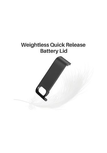 Maiyame Gopro Hero 8 Siyah İçin Hızlı Çıkışlı Pil Kapağı - Usb-c Şarj Portlu Dayanıklı Aksesuar