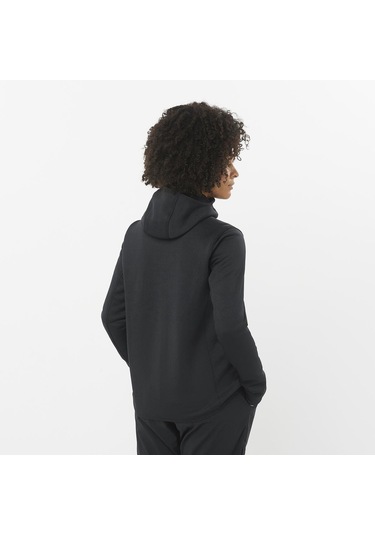 Salomon Sntıal Mıdfleece Fz Hd W 27412 Siyah