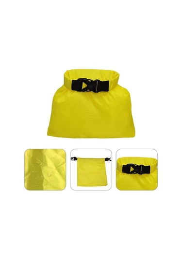 Novahub Su Geçirmez Katlan Bilezikli Çanta - 3 Boyut, Hafif Ve Dayanıklı Mavi - Sarı - Turuncu Mavi - Sarı - Turuncu