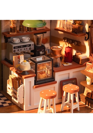 Rolife Slow Life Cafe - Kendin Yap Minyatür Maket