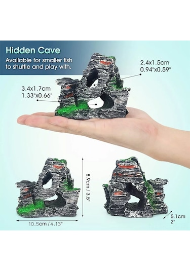 Xindoker 18 Adet Renkli Akvaryum Dekorasyonu: Gerçekçi Plastik Su Bitkileri Seti - Farklı Boyutlarda Balık Tankı Süs Eşyası