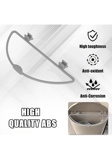 Willowhaven Beige 1 Adet Rv Kapı Çöp Kutusu D-ring Askılı Dayanıklı Çöp Kovası Bej