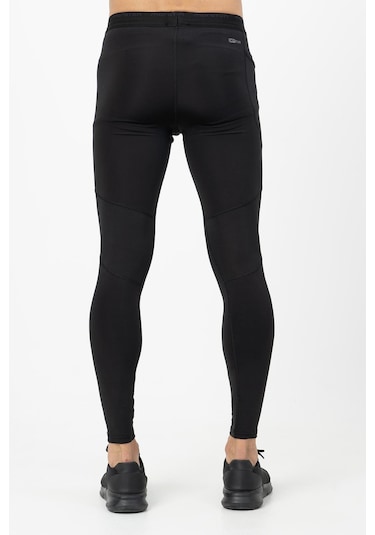 Maraton Active Slimfit Erkek Koşu Siyah Tayt 21966-siyah