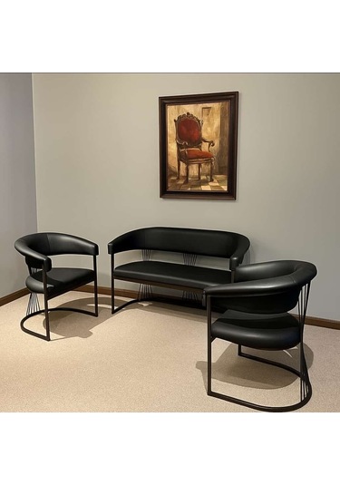 Rio Metal Gövdeli Siyah Deri Ofis Koltuğu Ve Kanepeleri Deri Ofis Koltuğu Büro Koltuk Takımı Çok Renkli Rio Metal Gövdeli Siyah Deri Ofis Koltuğu Ve Kanepeleri Deri Ofis Koltuğu Büro Koltuk Takımı Çok Renkli