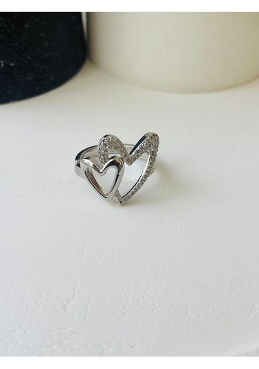 Love Model Çelik Yüzük Gümüş